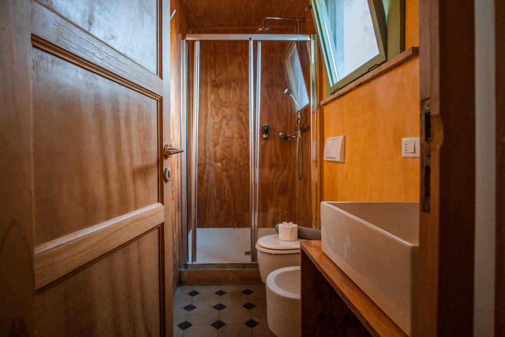 Kúpeľňa v ubytovaní Casa D'aria