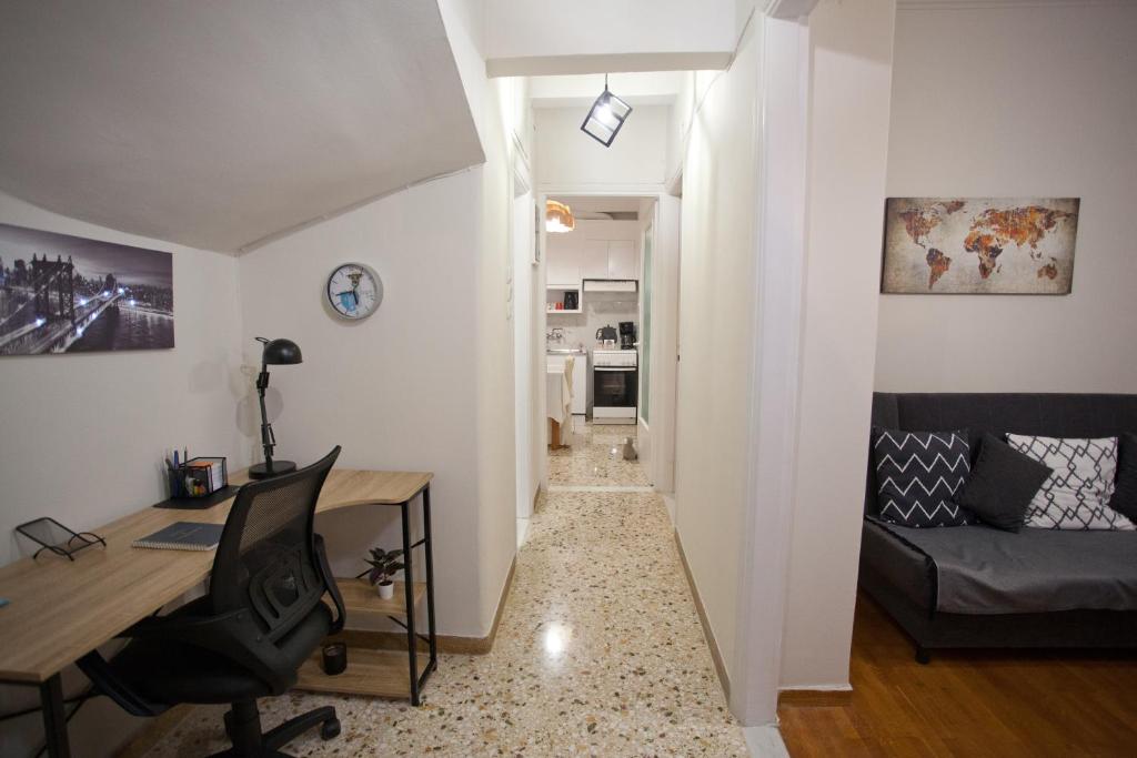 Część wypoczynkowa w obiekcie Lovely Nest Piraeus