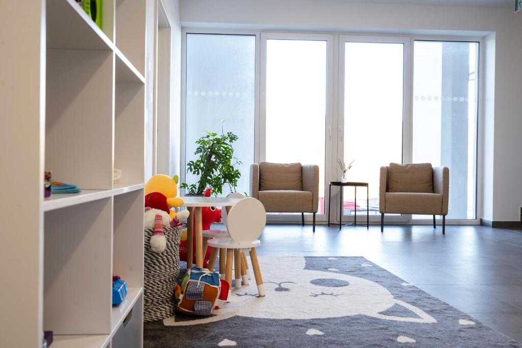 Posezení v ubytování Apartmán 101 Vila Zuberec