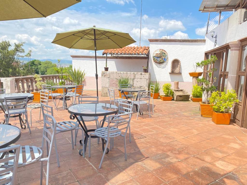 Balkón nebo terasa v ubytování Hotel Refugio Victoria
