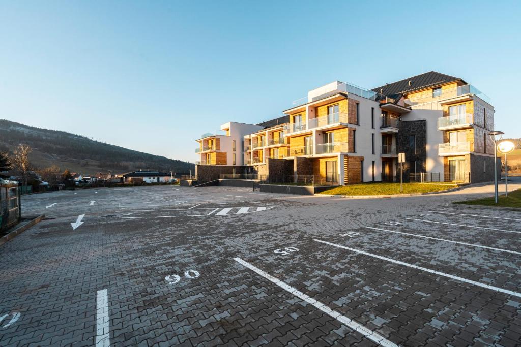 Nespecifikovaný výhled na hory nebo výhled na hory při pohledu z apartmánu