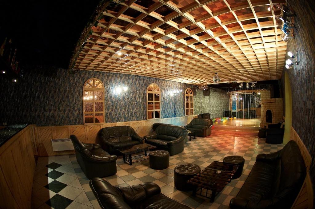 Posezení v ubytování Hotel Laagna