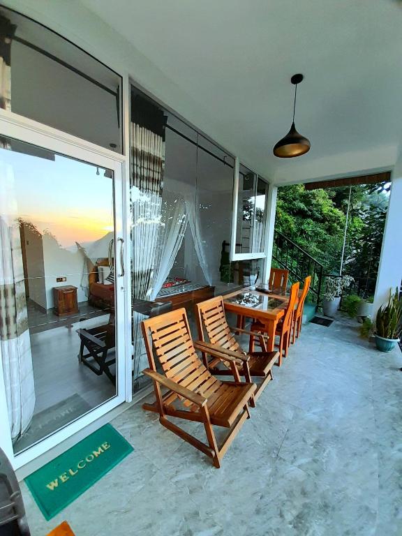 Patio nebo venkovní prostory v ubytování Ever Green Mount