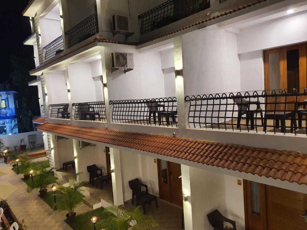Balkón nebo terasa v ubytování The Verda De Miranda Resort Morjim North Goa