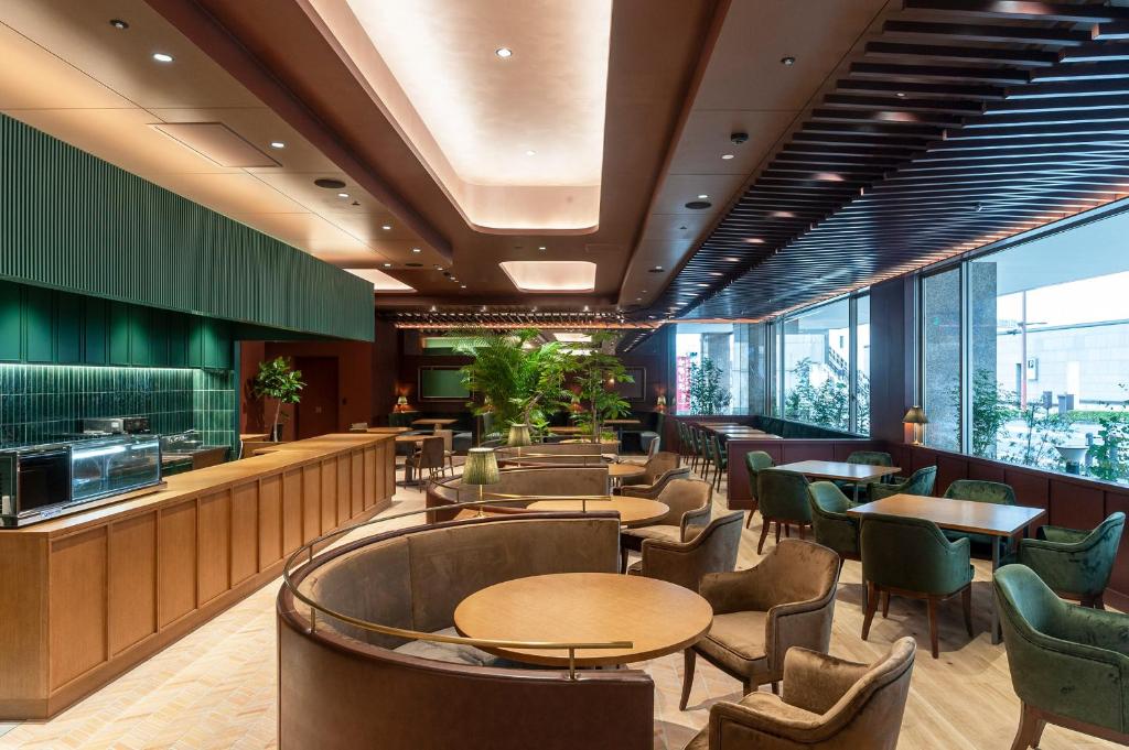 Posezení v ubytování Mito Sannomaru Hotel