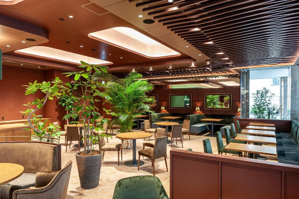 Posezení v ubytování Mito Sannomaru Hotel