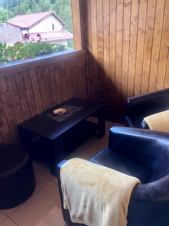 Istumisnurk majutusasutuses BUCEGI VIEW APARTAMENT