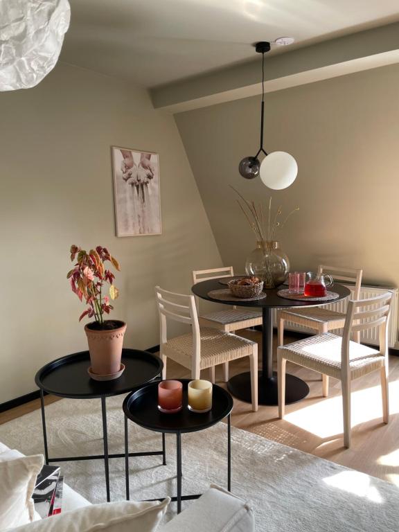 Posezení v ubytování Hotell Hanöhus Hällevik