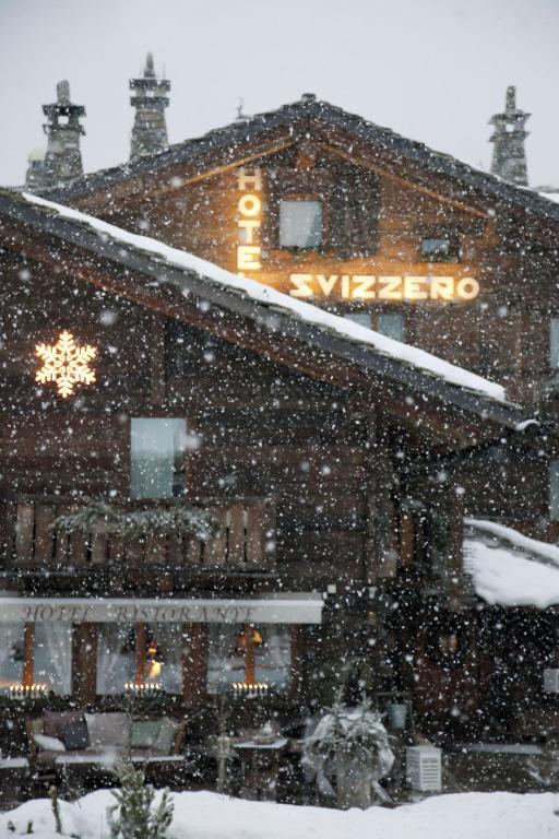 Chalet Svizzero v zimě