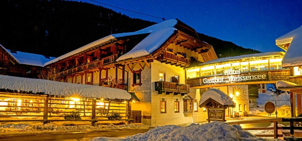 Hotel zum Weissensee en invierno