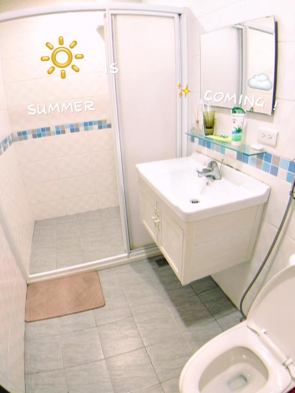 Kúpeľňa v ubytovaní Home is Love house Homestay