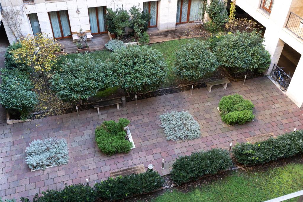 Vonkajšia záhrada v ubytovaní Pleasure Place Apartment