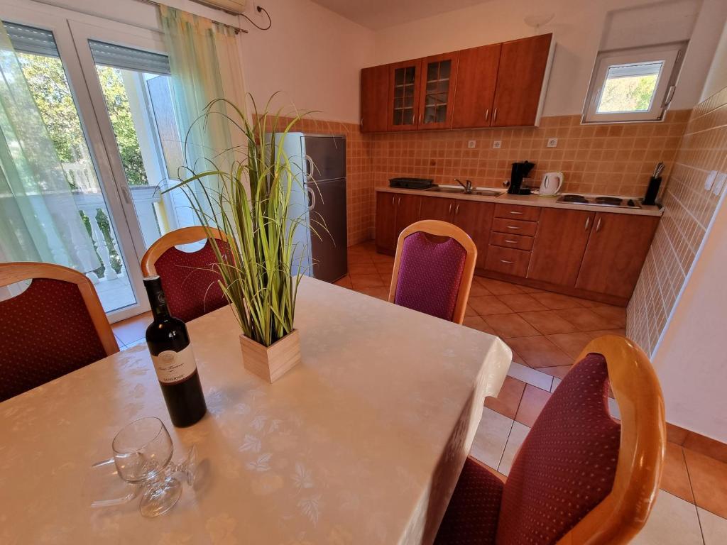 Kuchyňa alebo kuchynka v ubytovaní Apartments CHIARA