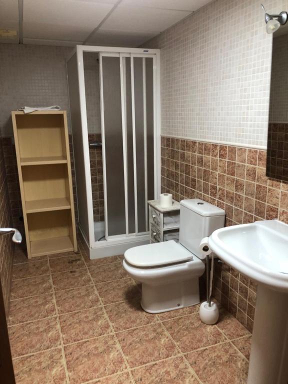 Koupelna v ubytování Apartamentos Nicaragua