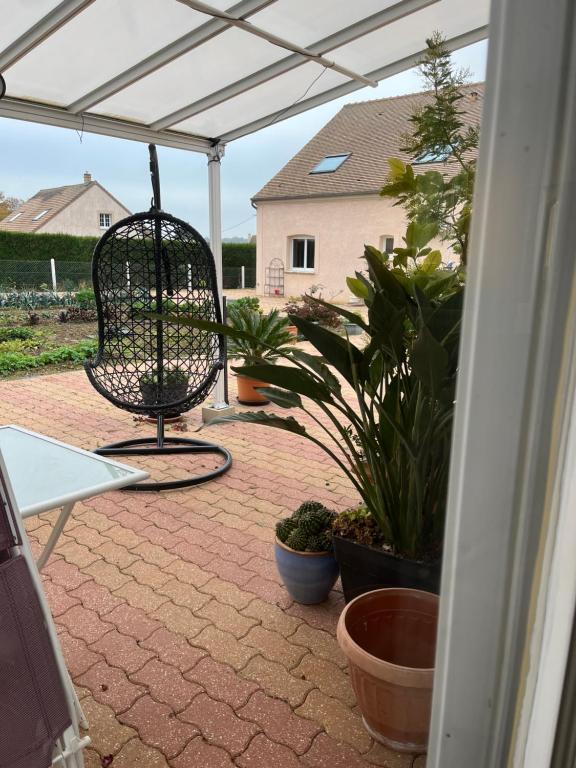 Bazén v ubytovaní Gite en Normandie alebo v jeho blízkosti