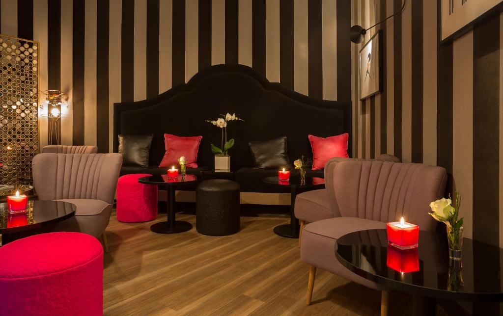 Hôtel La Parizienne - Proche Montparnasse - Resim 22