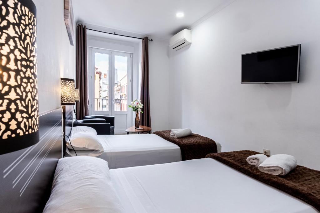 Hostal Rincón de Sol - Centro Madrid - Self Checkin - 市景双床间