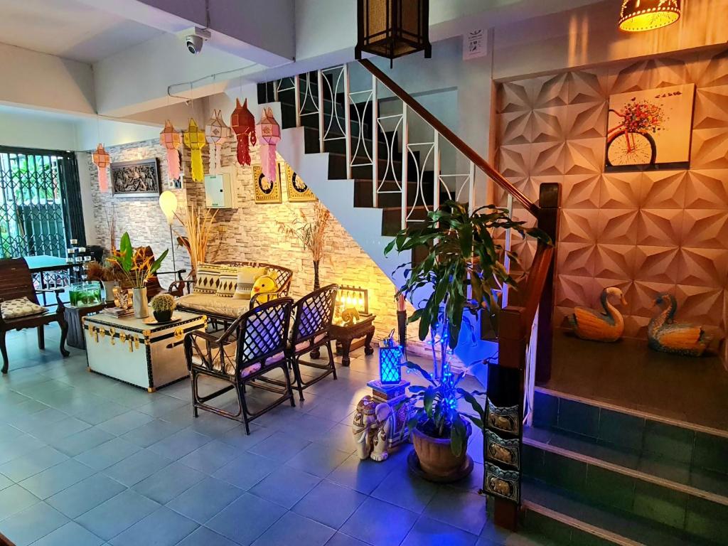 Bed and Terrace Guesthouse Chiang Mai - Resim 37