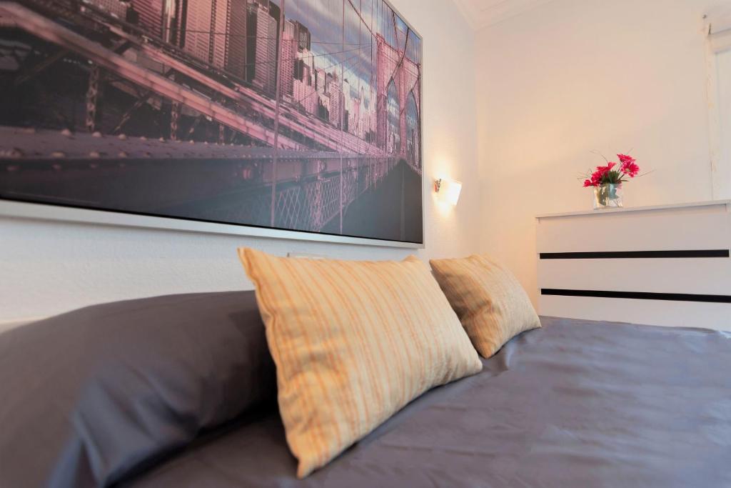 Posteľ alebo postele v izbe v ubytovaní APARTAMENTO SCORPIO 514 by Homestaygrancanaria