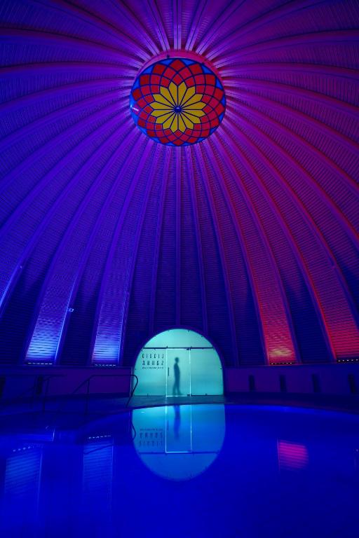 Bazén v ubytování Hotel an der Therme nebo v jeho okolí