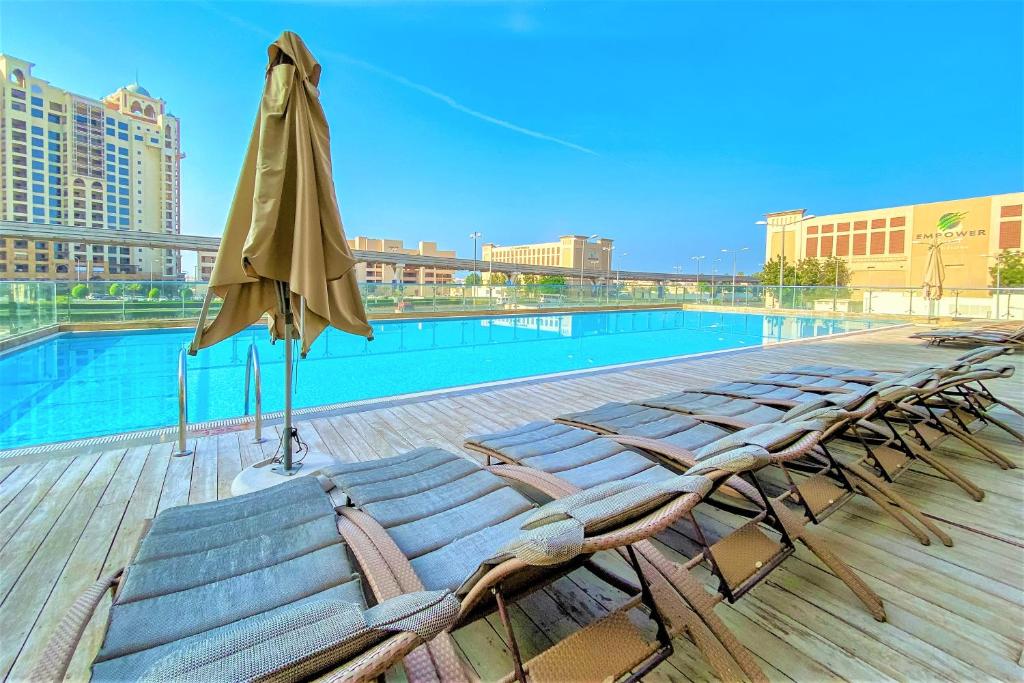 Foto dalla galleria di Gorgeous Studio with breath-taking Palm Views a Dubai