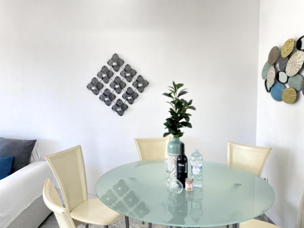 Posezení v ubytování Villa Lucena Private Pool Casasol