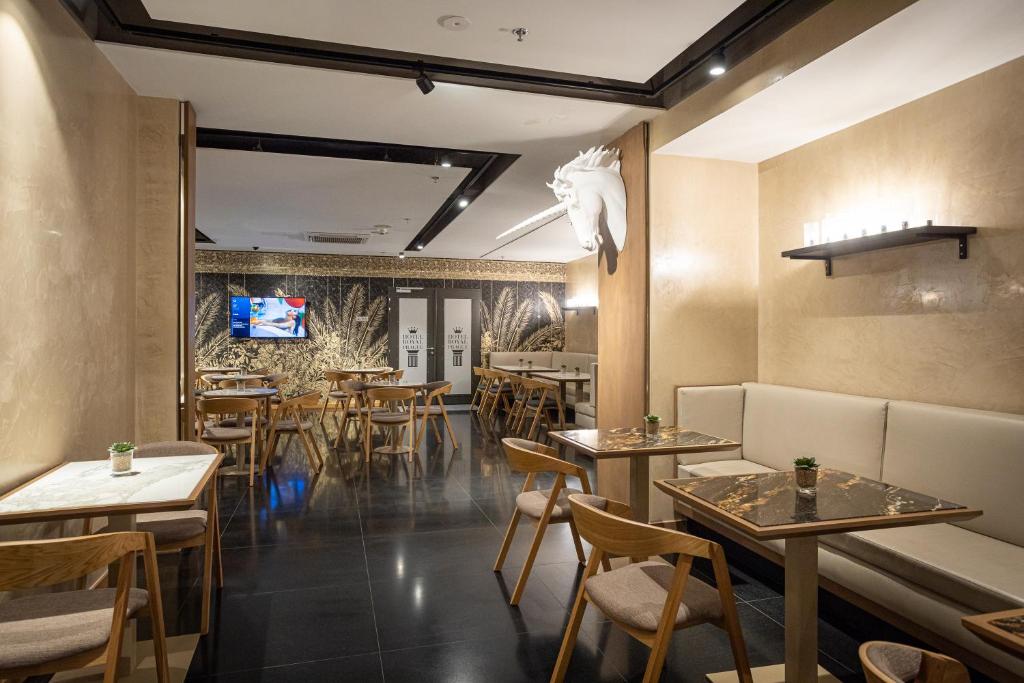 Posezení v ubytování Hotel Royal Prague
