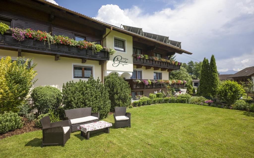 Zahrada ubytování Gästehaus Gisela 2