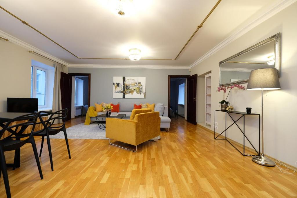 Istumisnurk majutusasutuses Tallinn City Apartments - Old Town