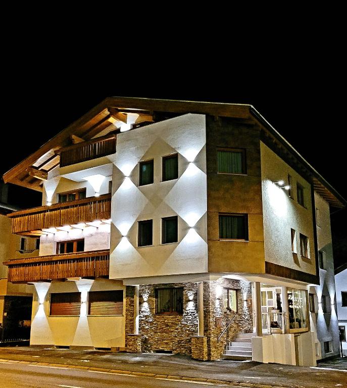 The building in which a panziókat is located