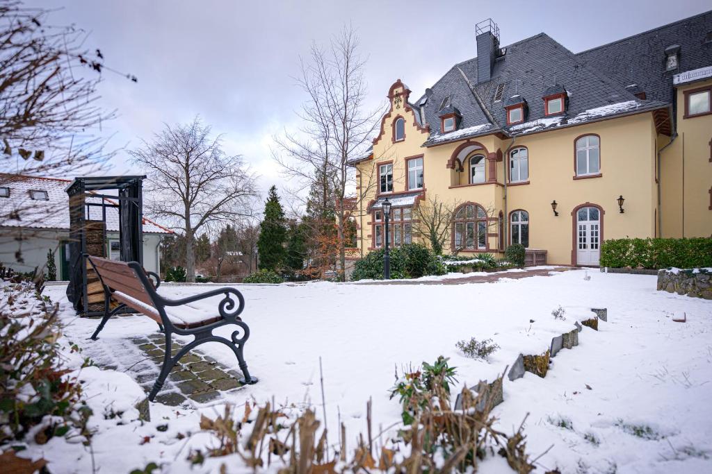 Hotel Erbprinzenpalais v zimě