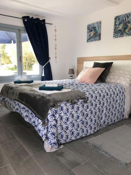 Postel nebo postele na pokoji v ubytování Casa Alegria