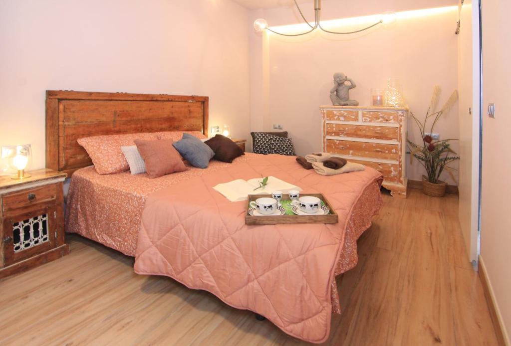 Postel nebo postele na pokoji v ubytování Casa Marrón Boutique Home