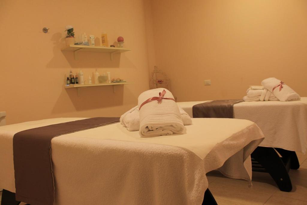 Lázně a/nebo wellness v ubytování Il Parco Sul Mare Resort & SPA