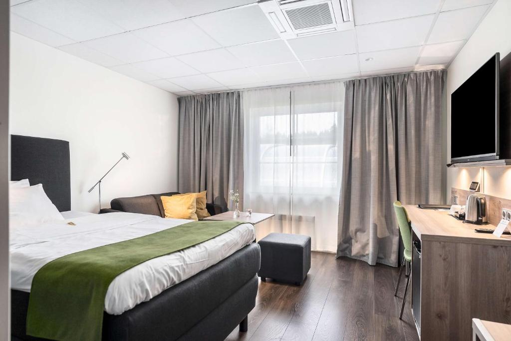 Postel nebo postele na pokoji v ubytování Best Western Hotel Vrigstad
