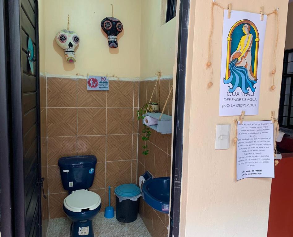 Koupelna v ubytování Hostal 23