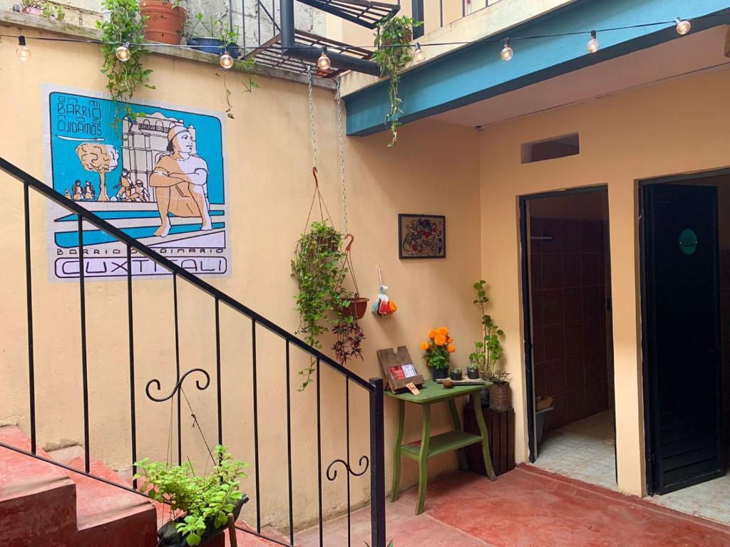 Balkón nebo terasa v ubytování Hostal 23