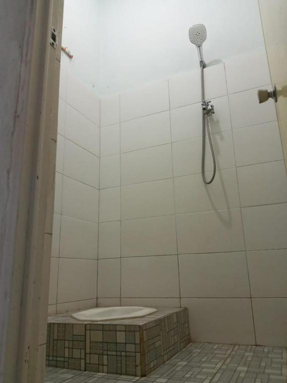 Koupelna v ubytování Sulis homestay