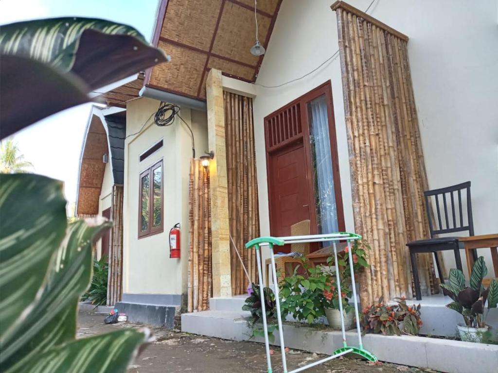 Balkón nebo terasa v ubytování Sulis homestay