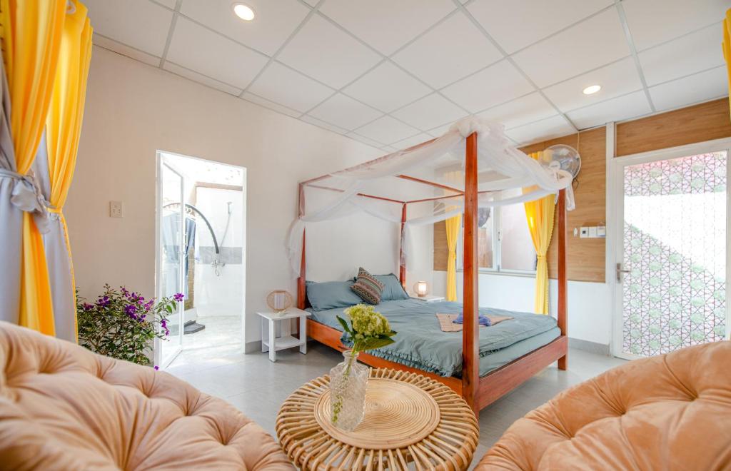 Vườn Pháp 3 Homestay - Chambre Double Avec Salle De Bain Privée