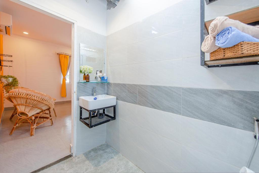 Vườn Pháp 3 Homestay - Chambre Double Avec Salle De Bain Privée