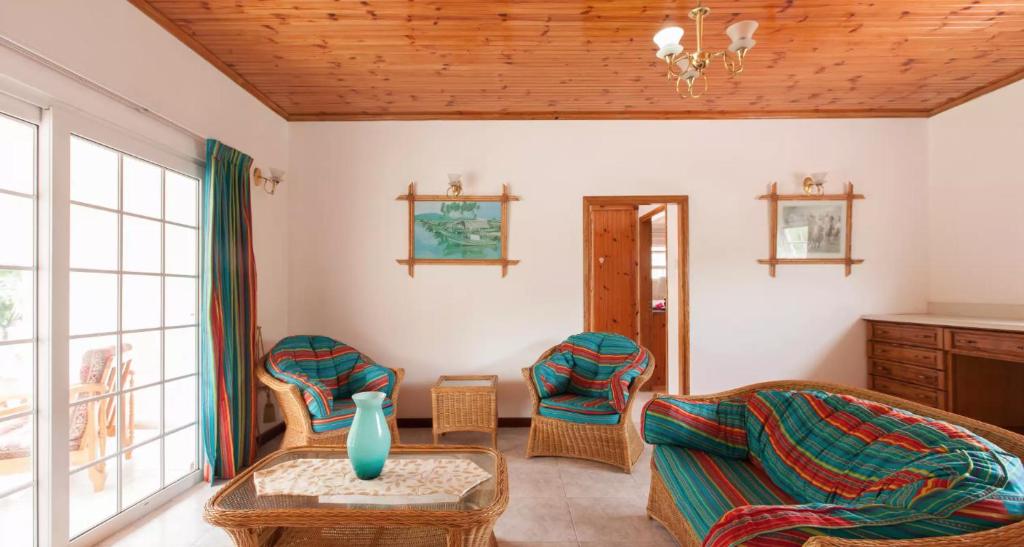 Posezení v ubytování Villa Confort