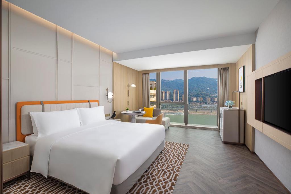 Voco Chongqing Chaotianmen - Room King Estándar Con Vista Al Río