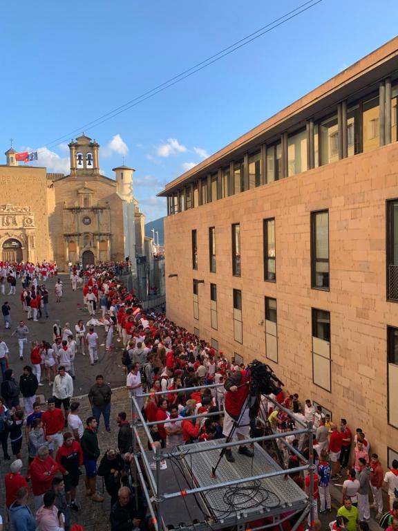 El primer balcón de Santo Domingo Bull Run balcony