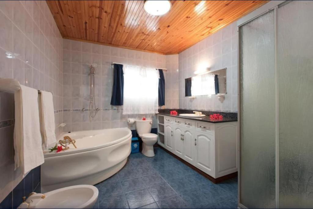 Koupelna v ubytování Villa Confort