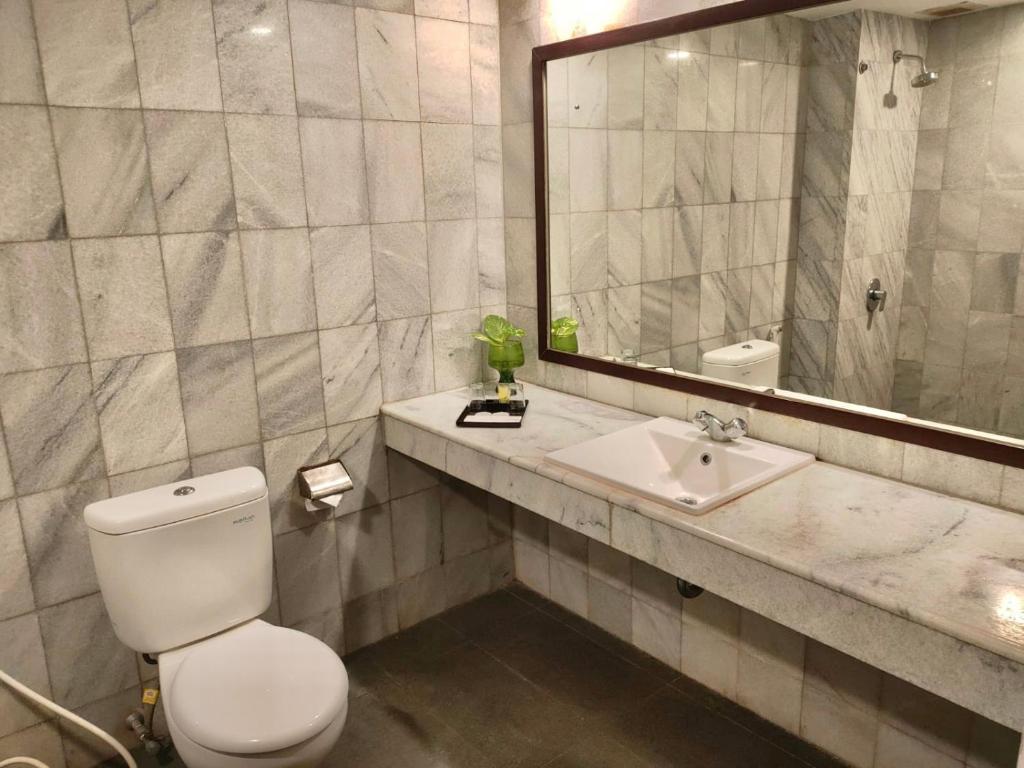 Koupelna v ubytování Hotel Sahid Bandar Lampung