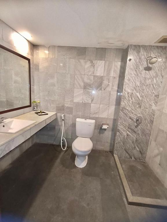 Koupelna v ubytování Hotel Sahid Bandar Lampung