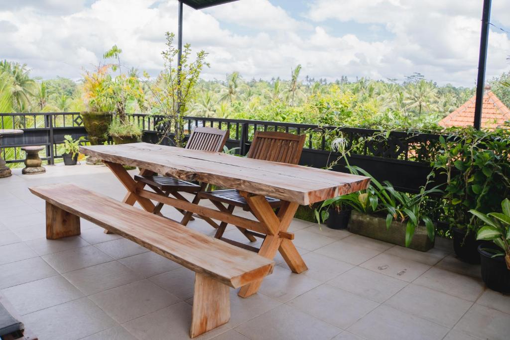 Balkón nebo terasa v ubytování Mancur Guesthouse