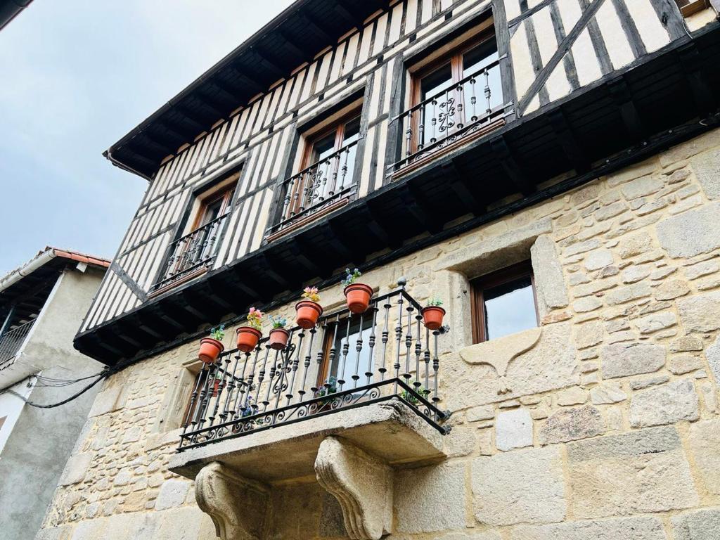 Balkón nebo terasa v ubytování Apartamentos Raíces