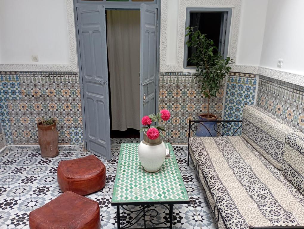 Posezení v ubytování RIAD DAR LFONOUN